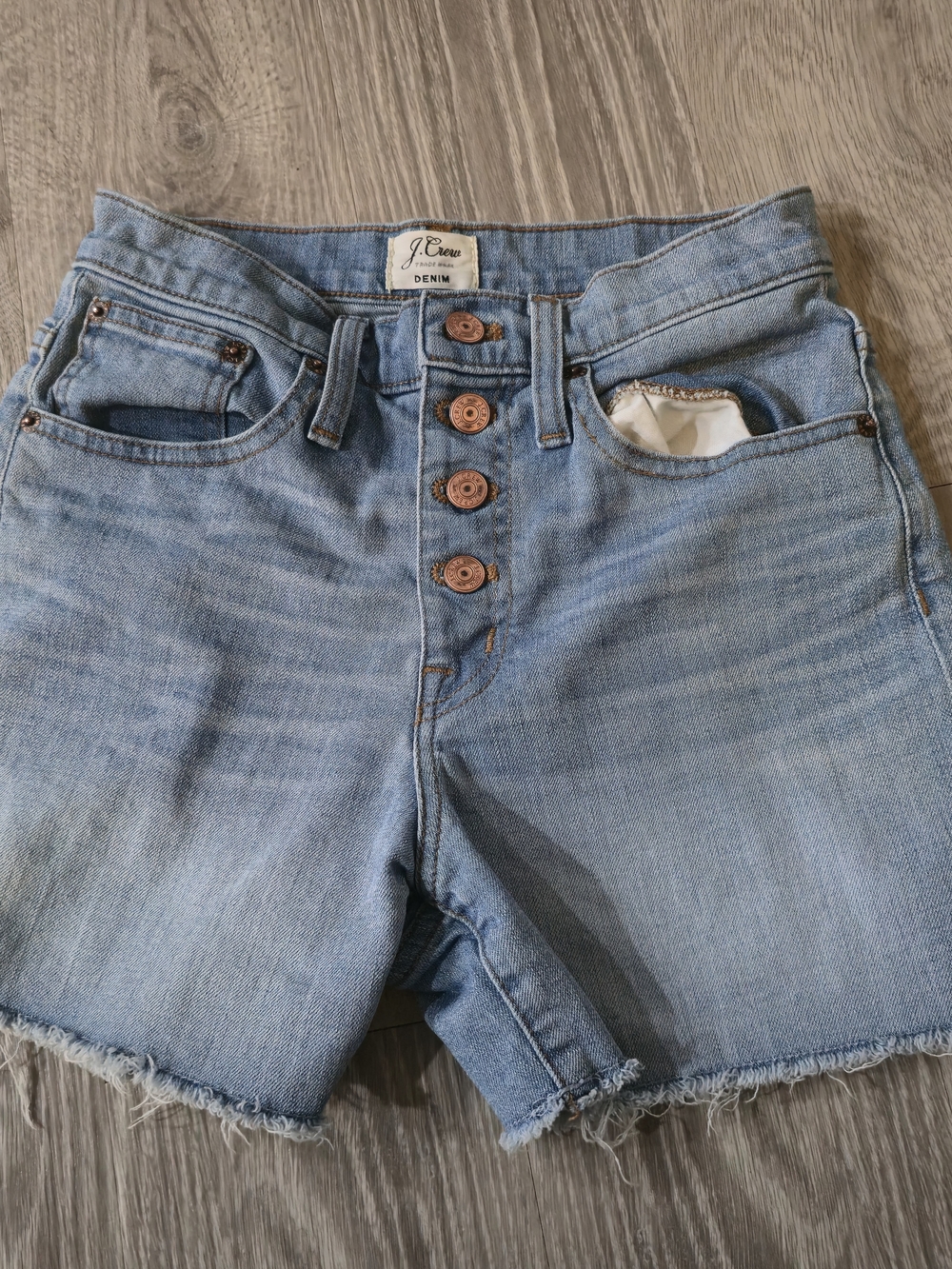 J. Crew Light Blue Denim Women's Shorts